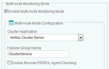 Local and Remote Monitoring Method - Configuring the Multi-node Monitoring