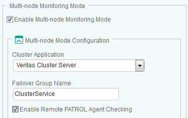 Local Monitoring Method - Configuring the Multi-node Monitoring