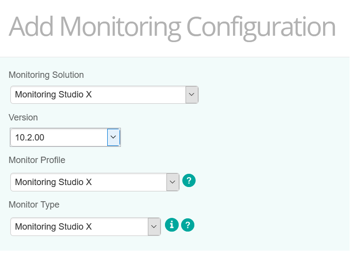 Monitoring SharePoint - Adding Monitoring Studio X as a Monitoring Configuration