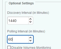 Setting the polling and discovery interval in BMC TrueSight Operations Management