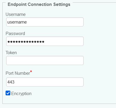 Specify the port number for Pure Storage system