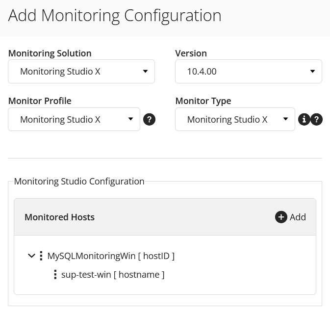Creating a Monitoring Studio X Policy in BHOM - Step 7