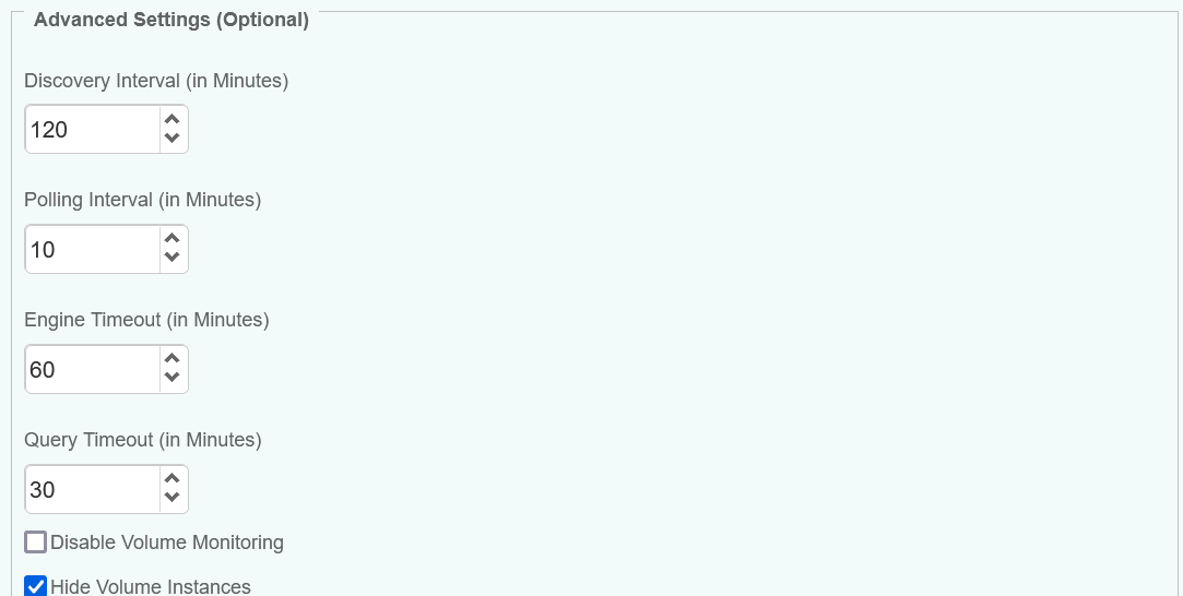 IBM DS8000 - Configuring the Endpoint Advanced Settings