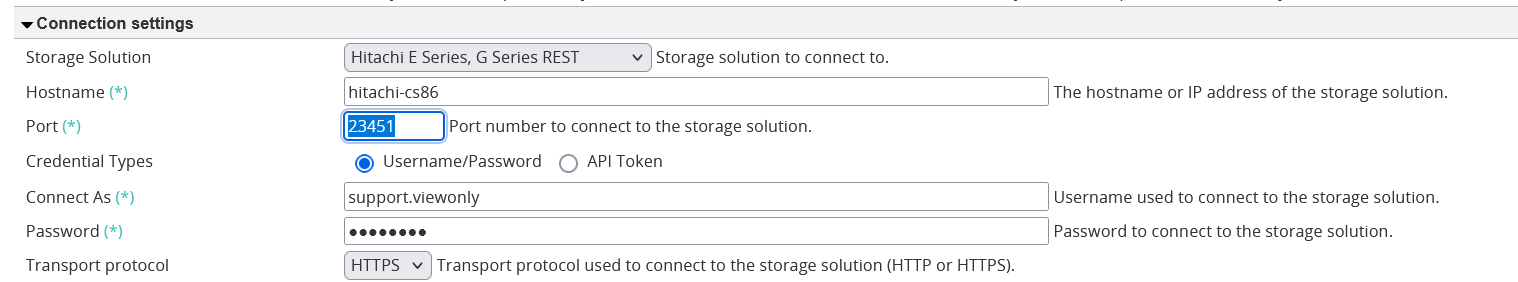 Hitachi Command Suite/Configuration Manager - ETL configuration