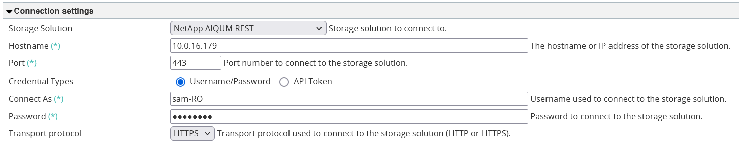 NetApp Active IQ Unified Manager - ETL configuration