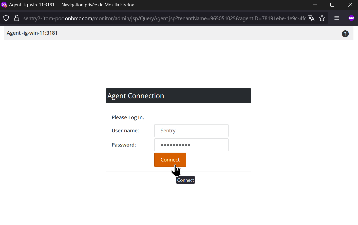 Test PATROL_EV Events – Connecting to the PATROL Agent